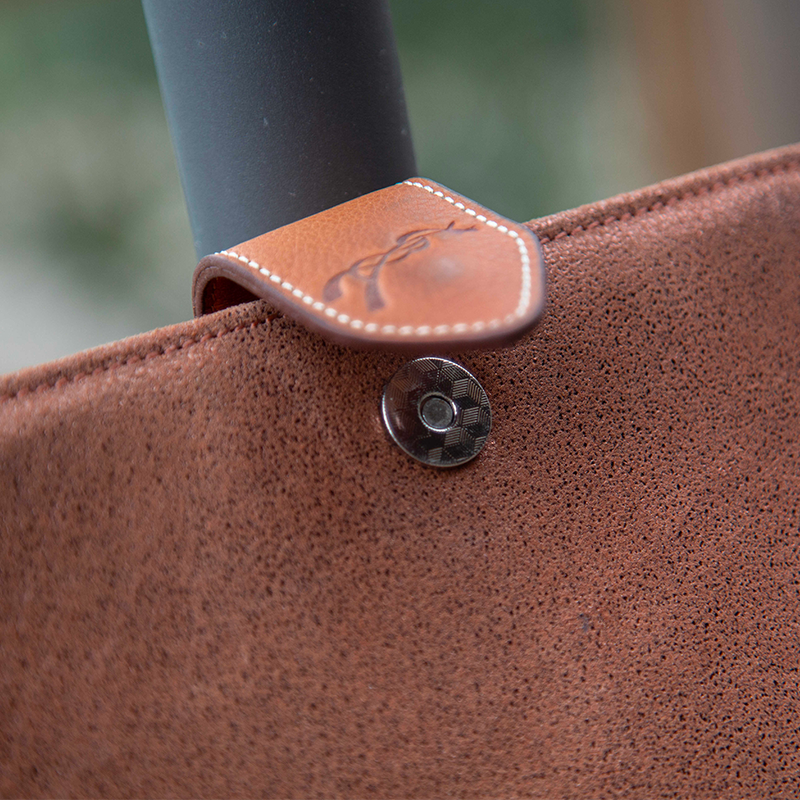 Pénélope - Porte-feuille Bertille camel/ glitter