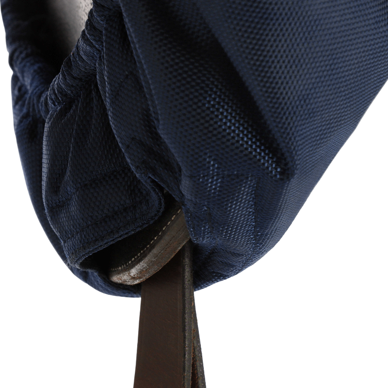 Pro Series - Housse de selle avec passage d'étrivières marine
