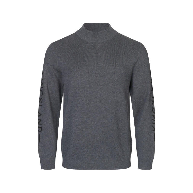 Kingsland - Pull tricoté homme KLVikko grey forged iron