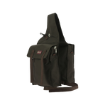 Randol's - Dubbele trekking tas met flap bruin | - Ohlala