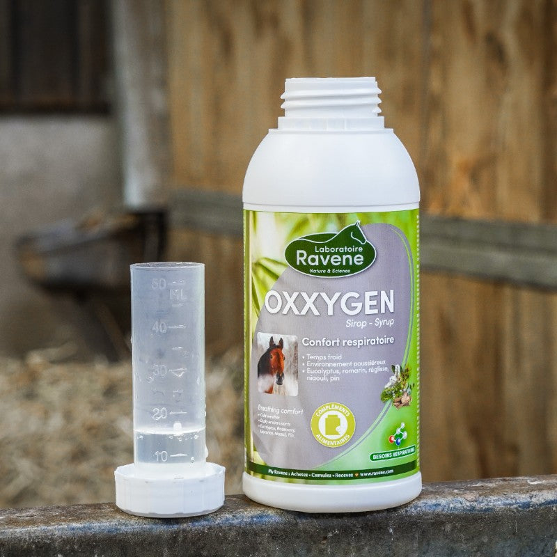 Ravene - Complément alimentaire liquide pour la toux Oxxygen 500ml