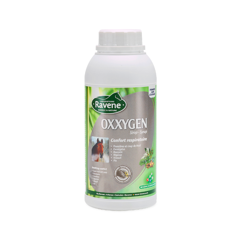 Ravene - Complément alimentaire liquide pour la toux Oxxygen 500ml