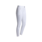 RG Italy - Pantalon d'équitation femme High Waist Strass blanc/ rose