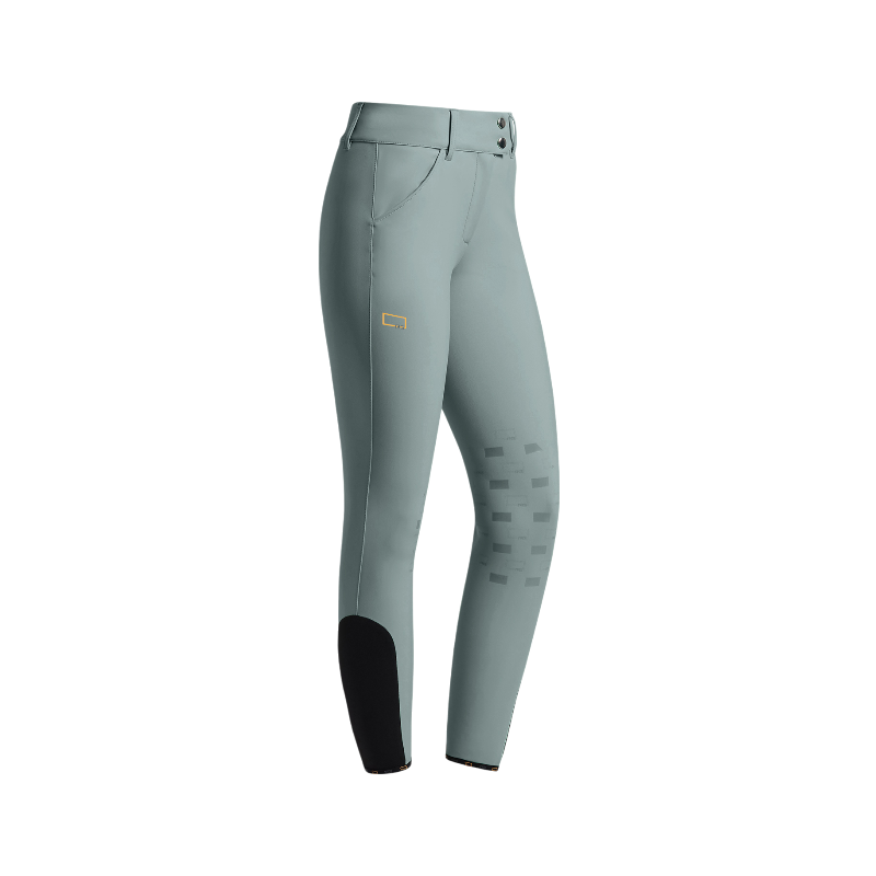 RG Italy - Pantalon d'équitation femme RG taille haute gris | - Ohlala