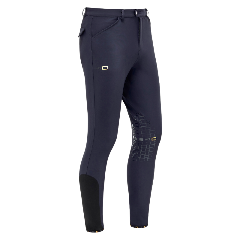 RG Italy - Pantalon d'équitation homme RG marine