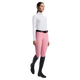 RG Italy - Polo de concours manches longues femme Strass Button blanc/ knit