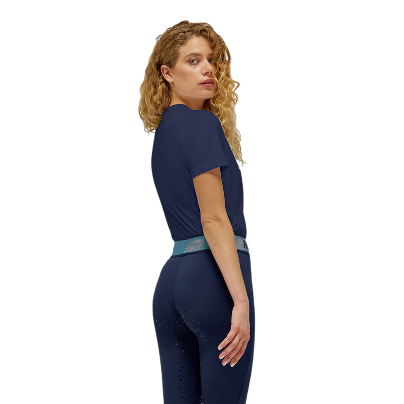 RG Italy - T-shirt manches courtes femme RG Cotton marine | - Ohlala