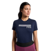 RG Italy - T-shirt manches courtes femme Triple Bar marine | - Ohlala