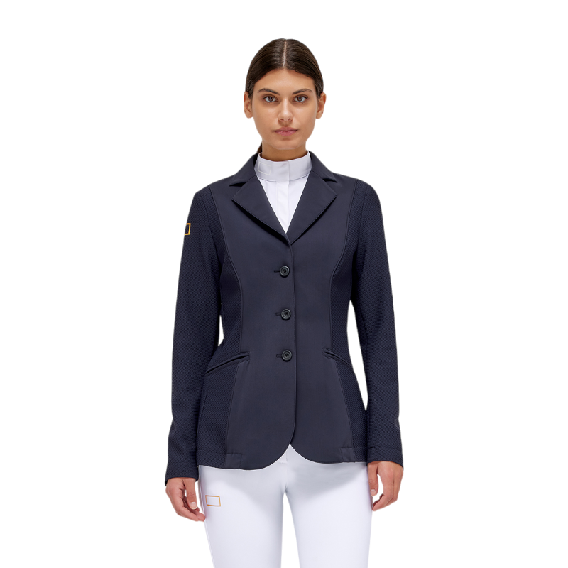 RG Italy - Veste de concours femme Jersey Mesh marine | - Ohlala