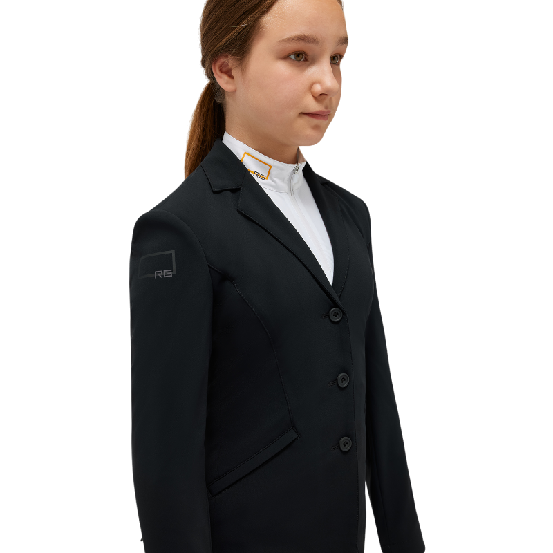 RG Italy - Veste de concours fille RG noir | - Ohlala