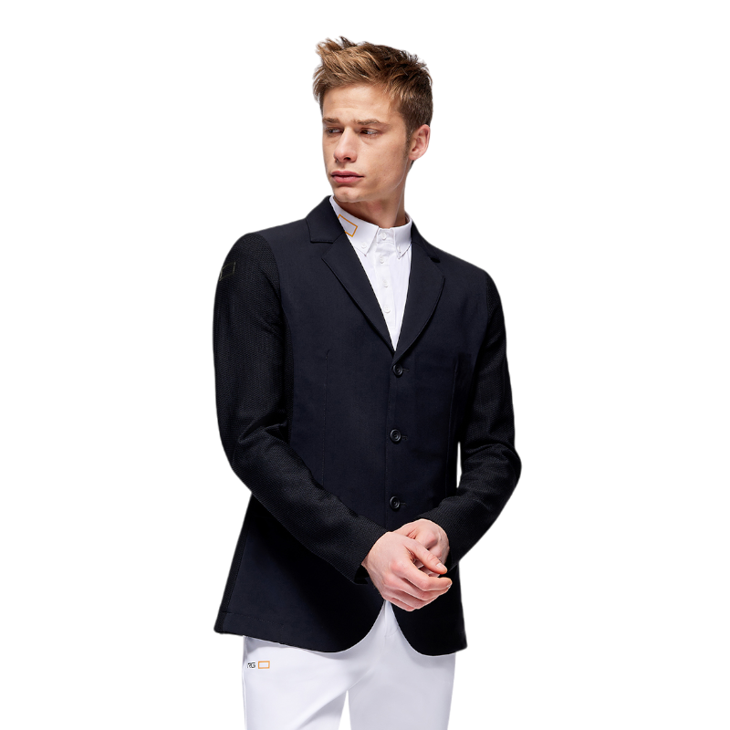 RG Italy - Veste de concours homme Jersey Mesh noir | - Ohlala