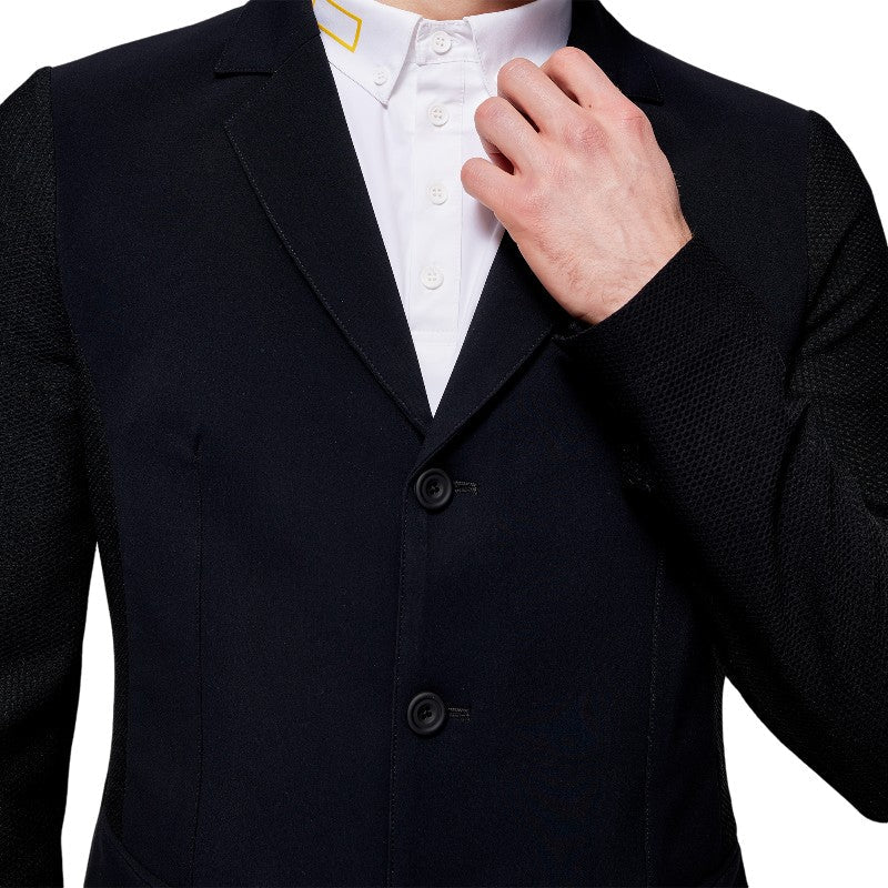 RG Italy - Veste de concours homme Jersey Mesh noir | - Ohlala