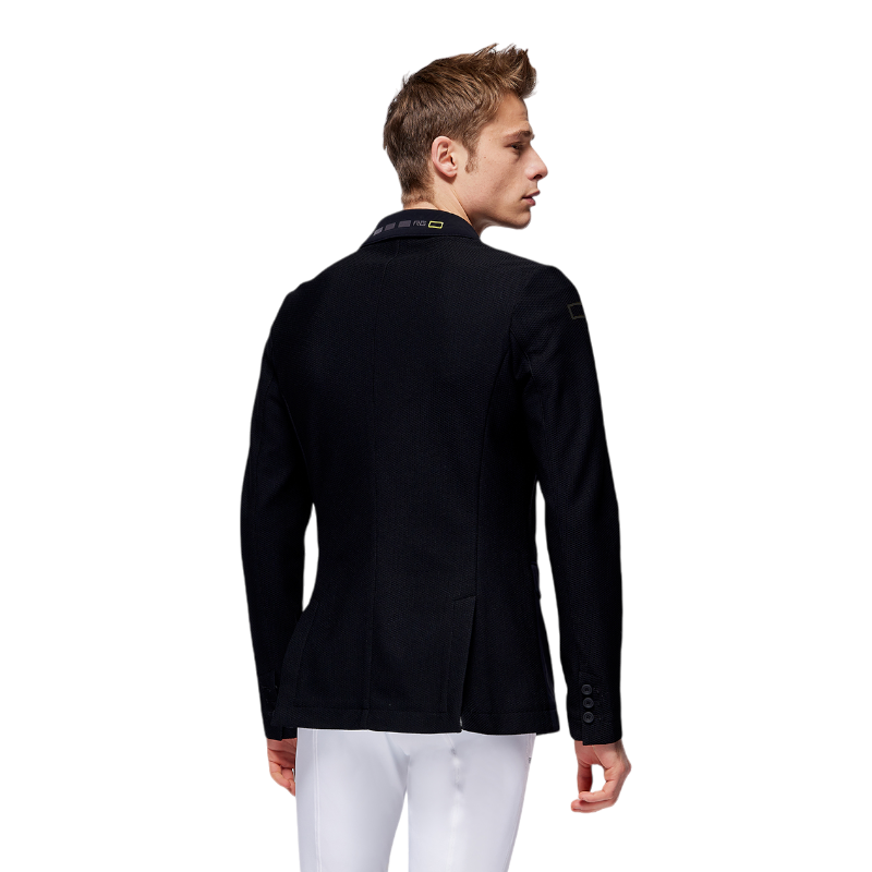 RG Italy - Veste de concours homme Jersey Mesh noir | - Ohlala