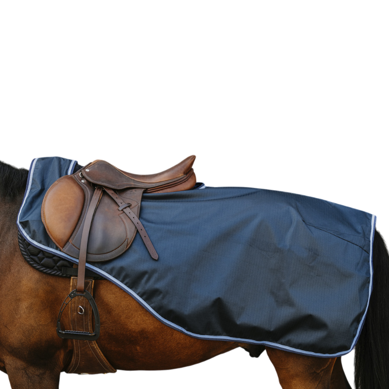 Riding World - Couvre-rein Eco 600D marine