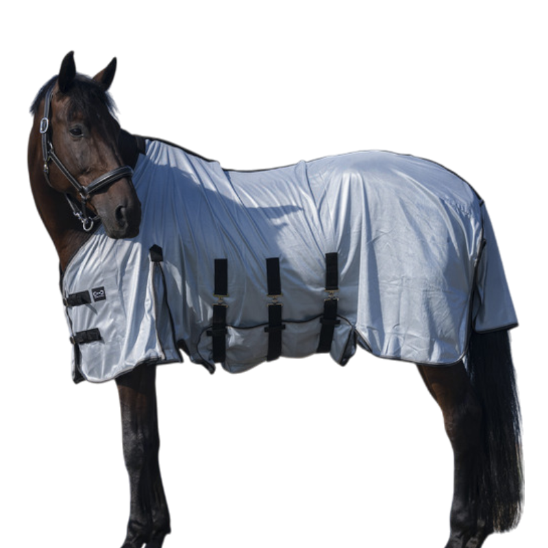 Riding World - Chemise anti-mouches mesh Belly grise