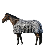 Riding World - Vliegenwerend mesh vliegenmasker Belly zebra | - Ohlala
