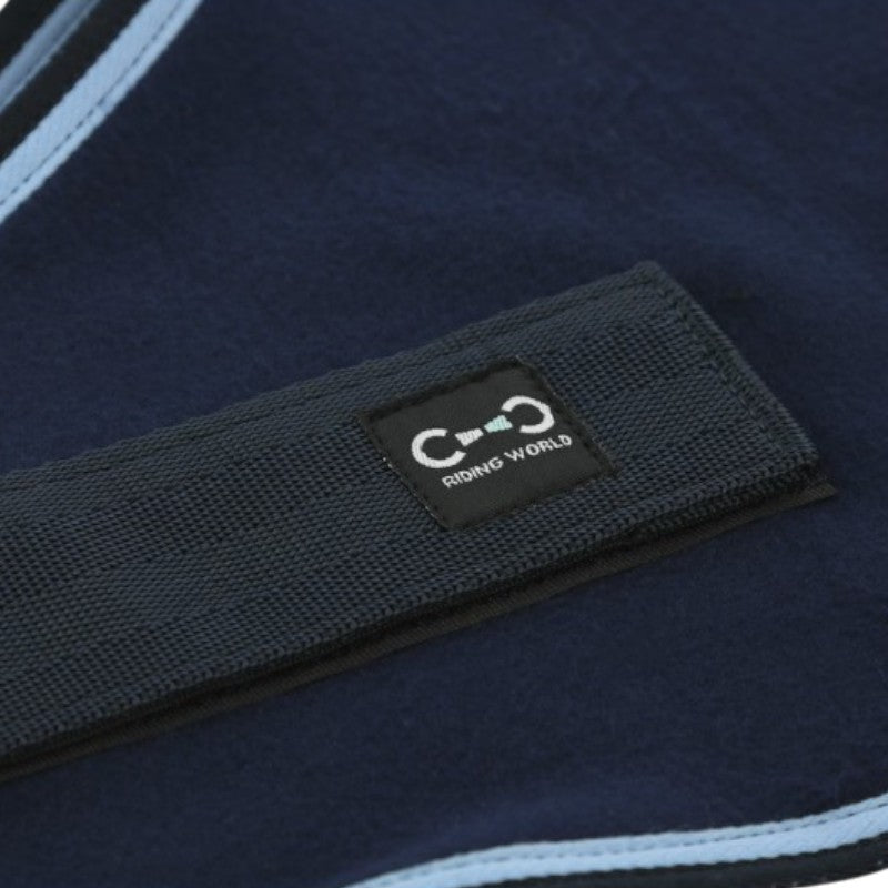 Riding World - Chemise polaire pour chien marine