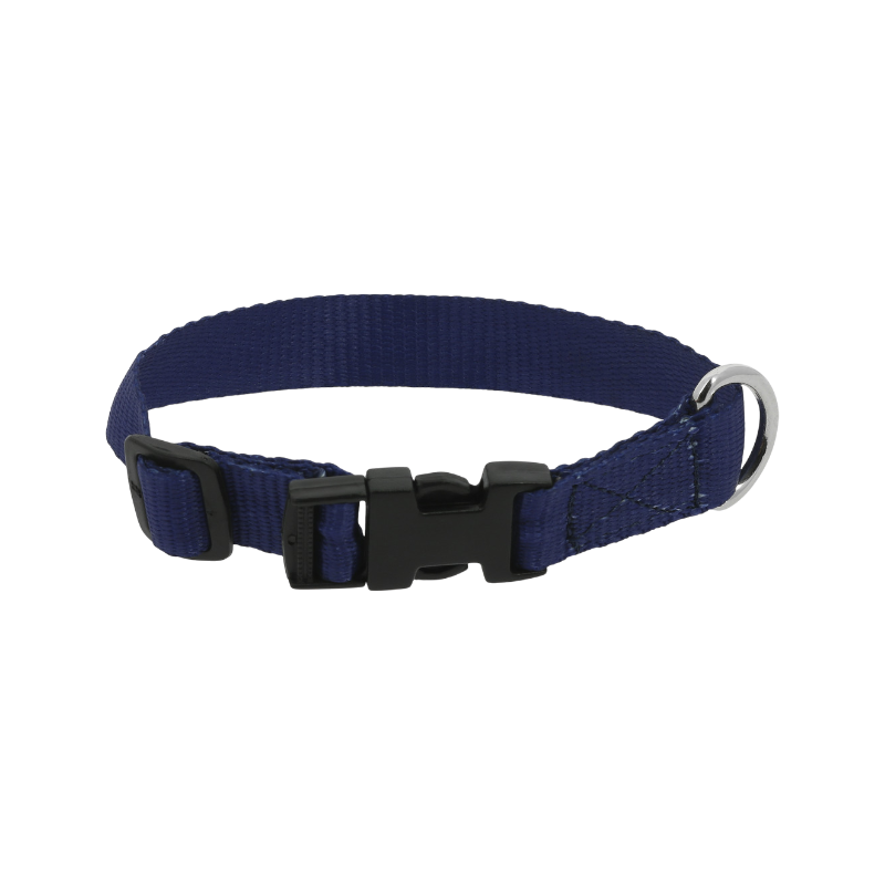 Riding World - Collier pour chien Pat marine