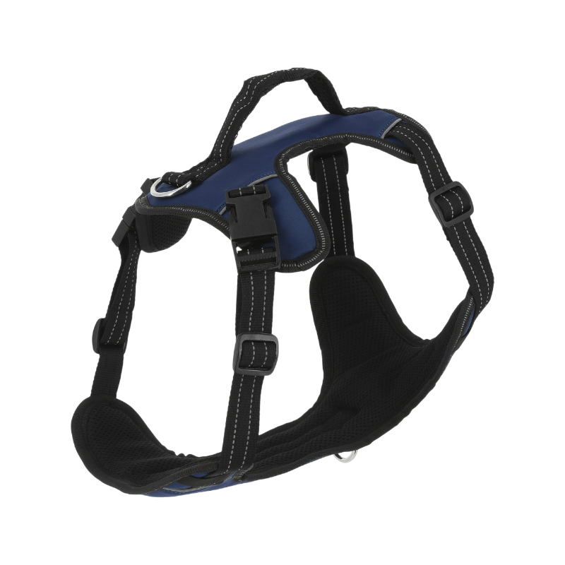 Riding World - Harnais pour chien Simba marine