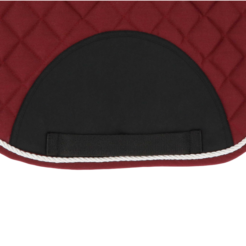 Riding World - Schokdempend zadeldek bordeaux