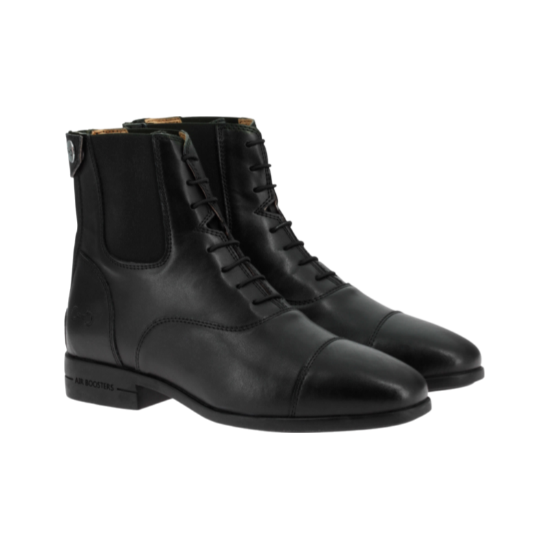 Riding World - Boots d'équitation à lacets et zip Ek-Daily noir