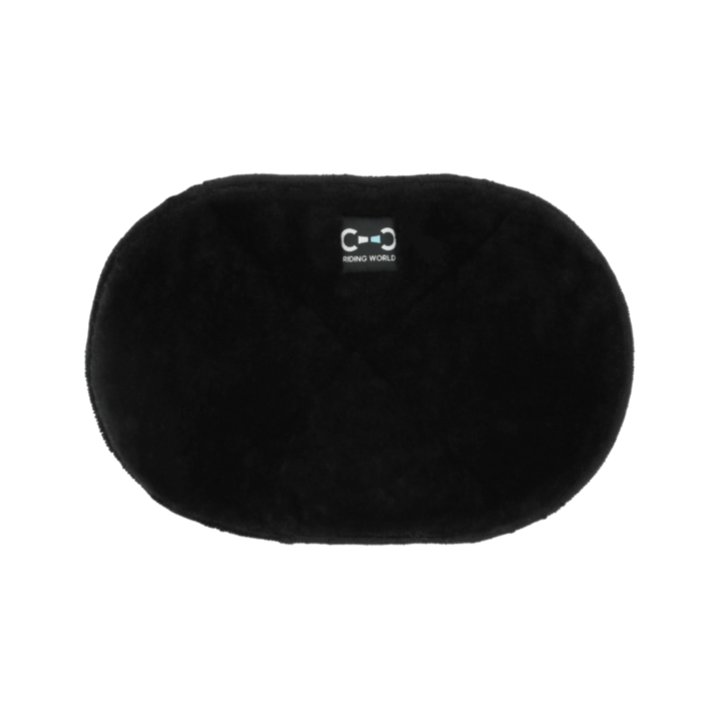 Riding World - Pad de garrot doux noir