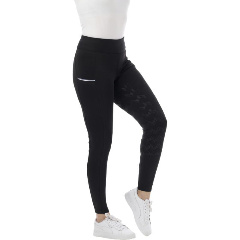 Riding World - Legging d'équitation femme agadir noir | - Ohlala