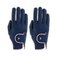 Roeckl - Gants d'équitation Lona marine/ rose | - Ohlala