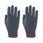 Roeckl - Kinder rijhandschoenen Noville Junior grijs/roze | - Ohlala