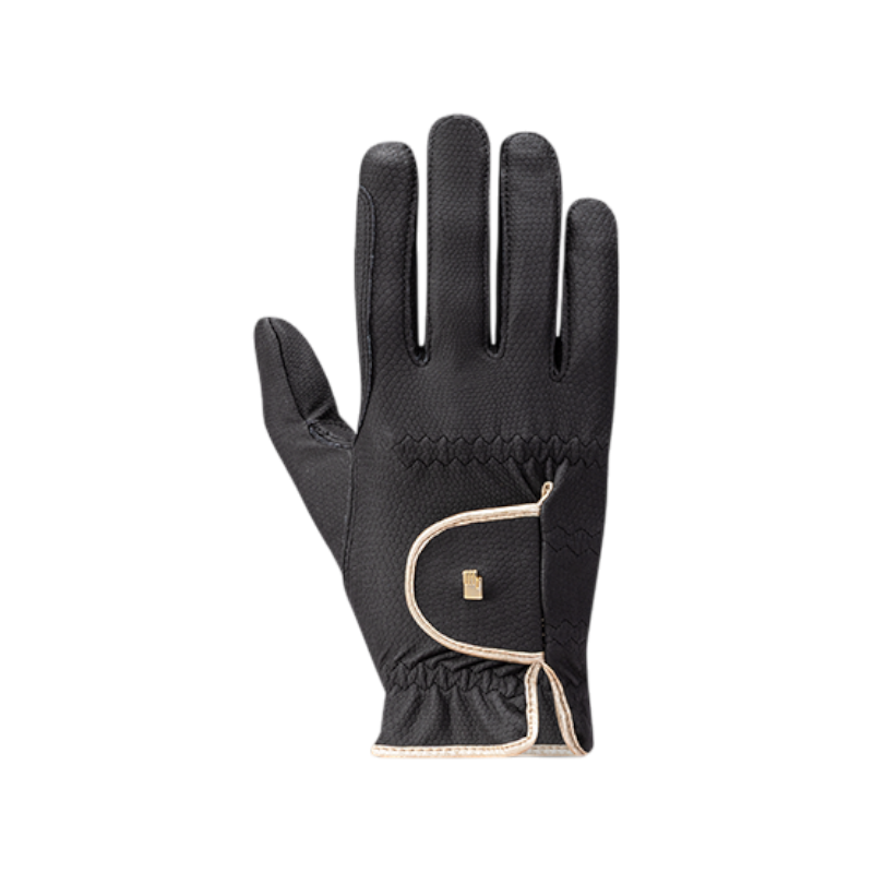 Roeckl - Handschoenen Lona zwart/goud