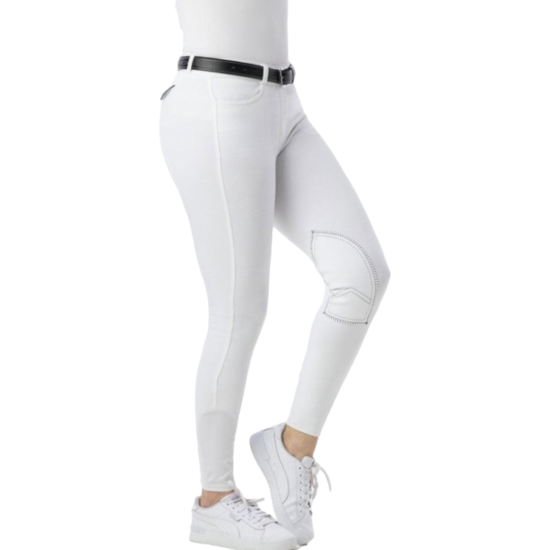 Riding World - Pantalon d'équitation enfant Alexandrie blanc