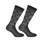 Riding World - Chaussettes d'équitation Jude anthracite (x2) | - Ohlala