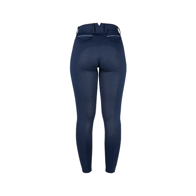 Riding World - Pantalon d'équitation femme River marine