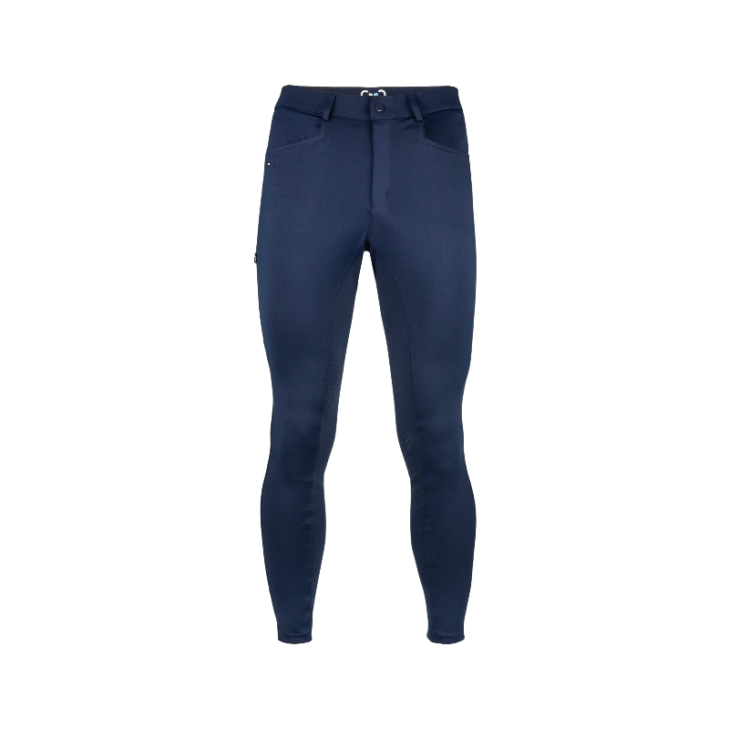 Riding World - Pantalon d'équitation homme River marine