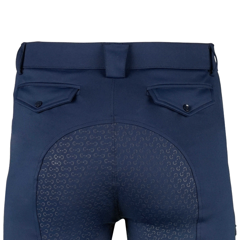 Riding World - Pantalon d'équitation homme River marine