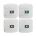 Riding World - Eco polo bandages wit (x4) | - Ohlala