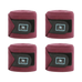 Riding World - Eco polo bandages bordeaux (x4) | - Ohlala