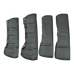 Riding World - Lage transportbeenbeschermers zwart x4 | - Ohlala