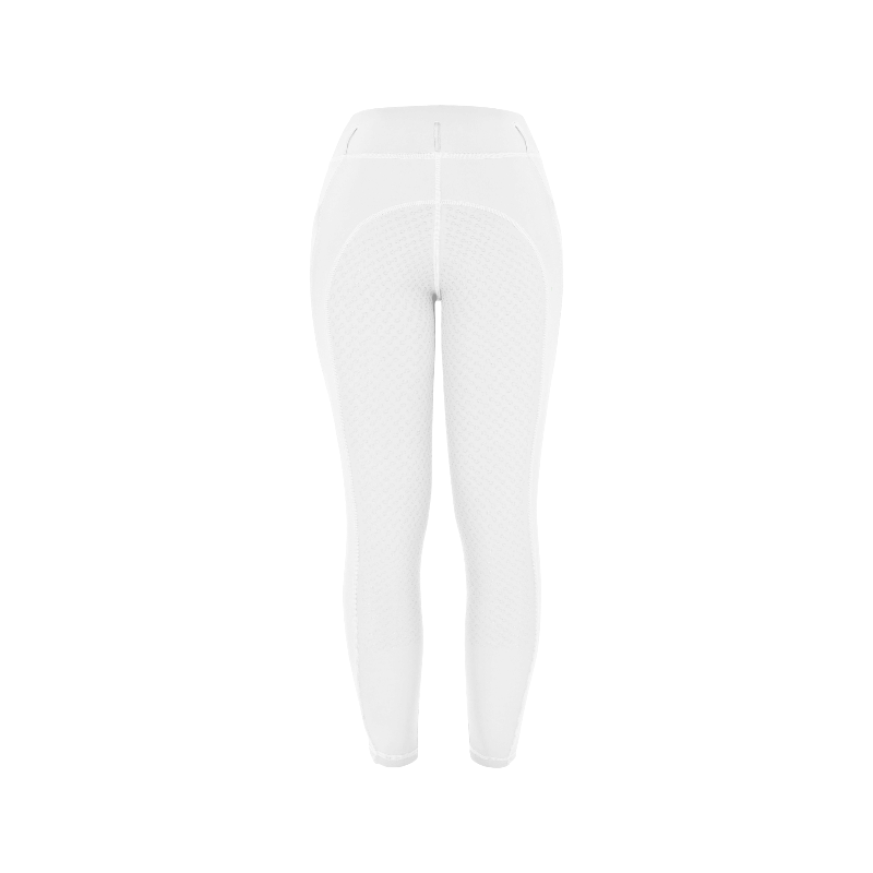 Riding World - Legging d'équitation polaire femme Volga blanc