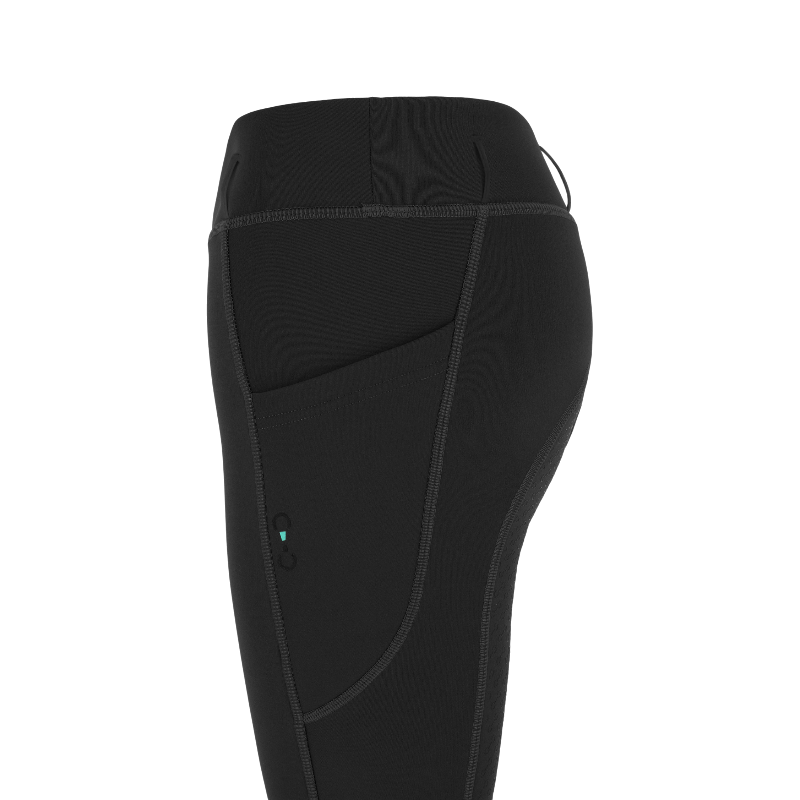Riding World - Legging d'équitation polaire femme Volga noir