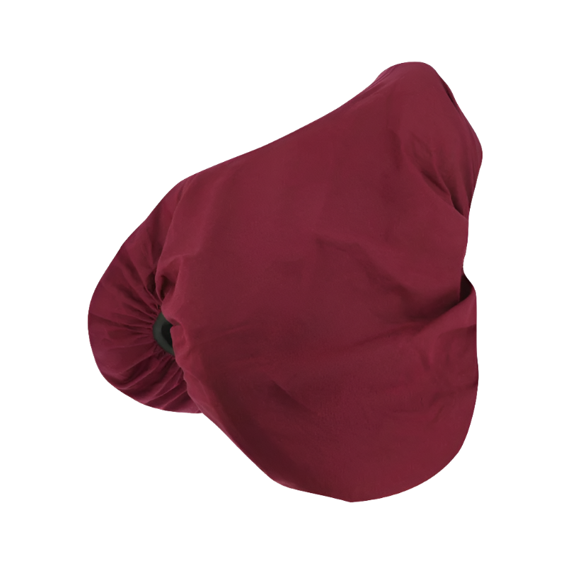 Riding World - Housse de selle bordeaux