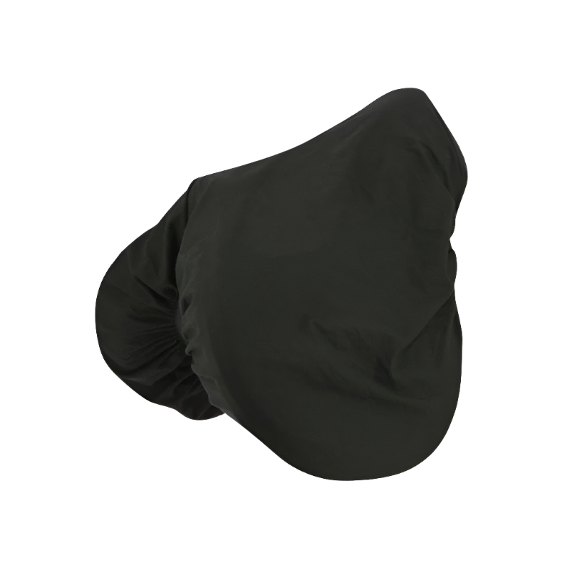 Riding World - Housse de selle en coton noir