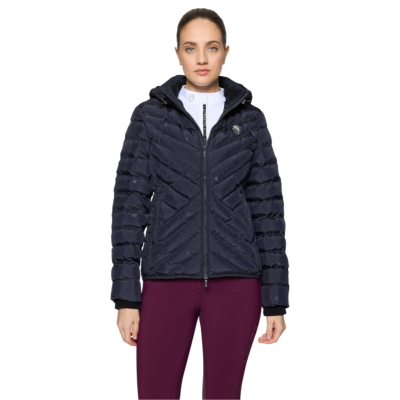 Samshield - Doudoune femme Courchevel Emblem Edition marine