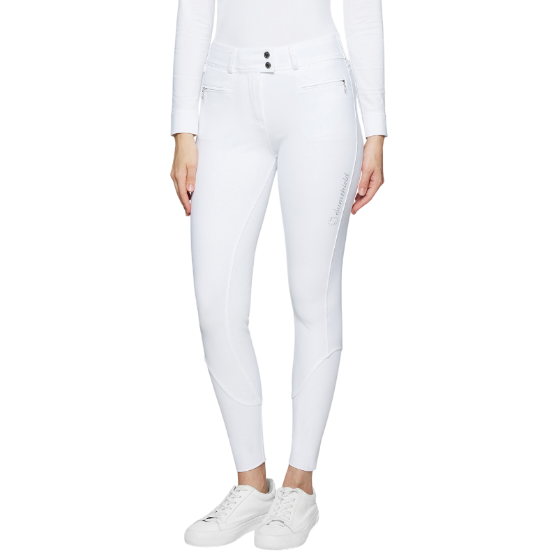 Samshield - Pantalon d'équitation femme Clara Premium blanc