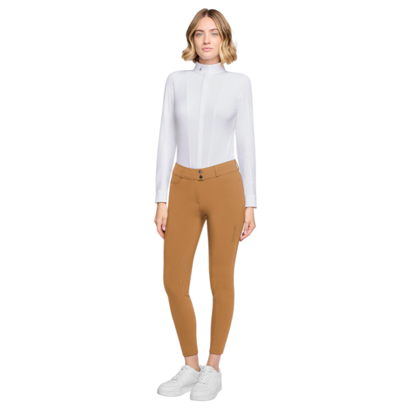 Samshield - Pantalon d'équitation femme Delila toffee drop