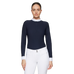 Samshield - Polo de concours manches longues femme Ornella marine | - Ohlala