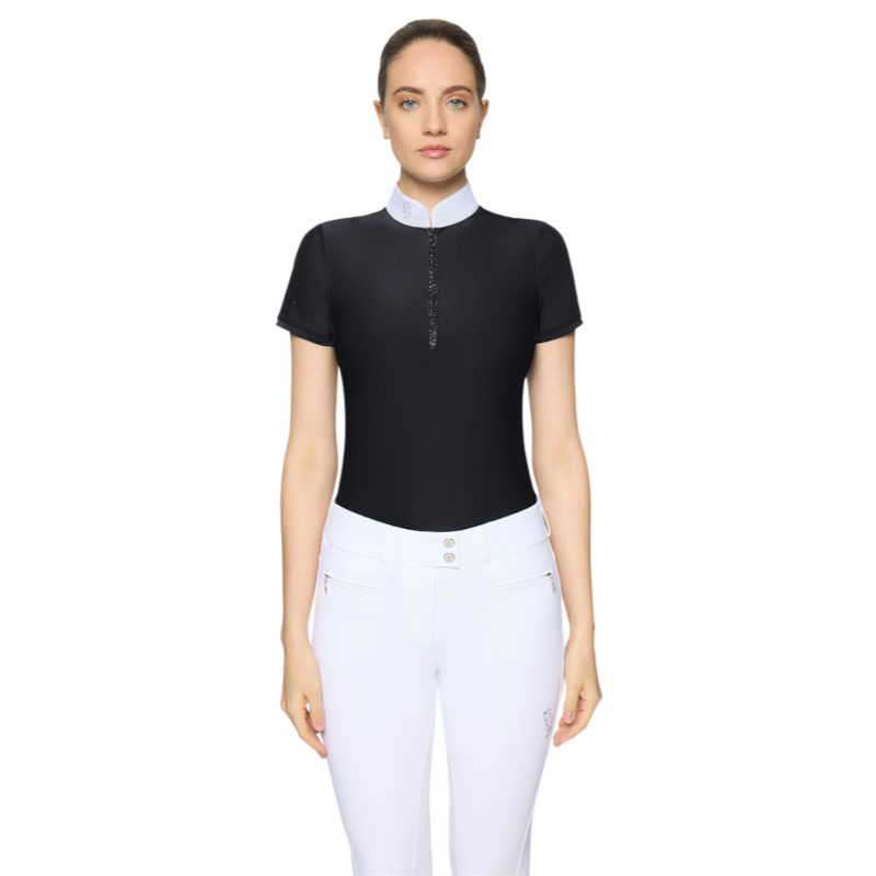 Samshield - Polo manches courtes femme Aliosha noir