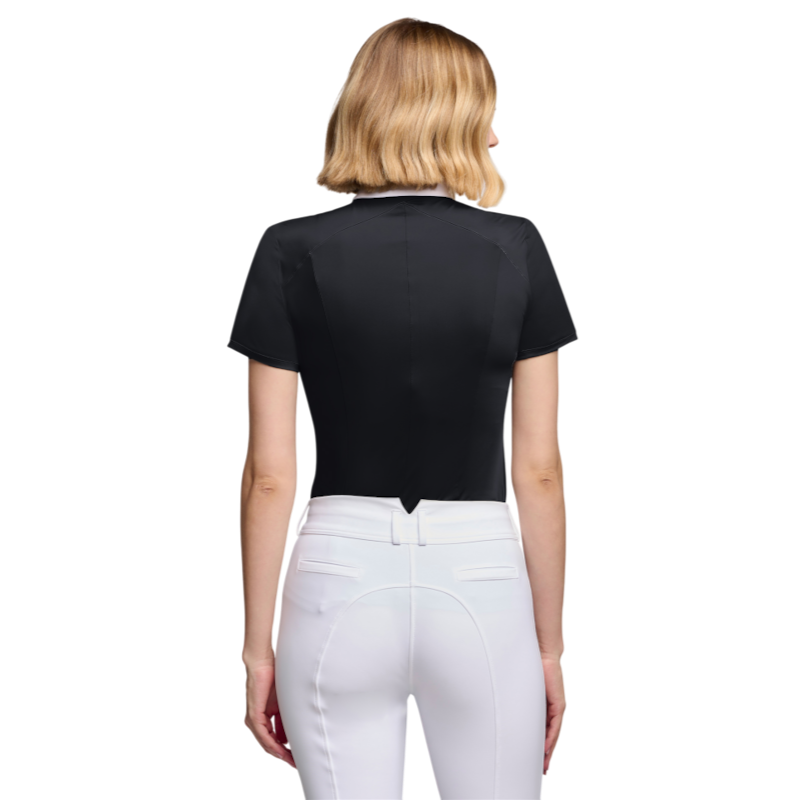 Samshield - Polo manches courtes femme Rosaline noir