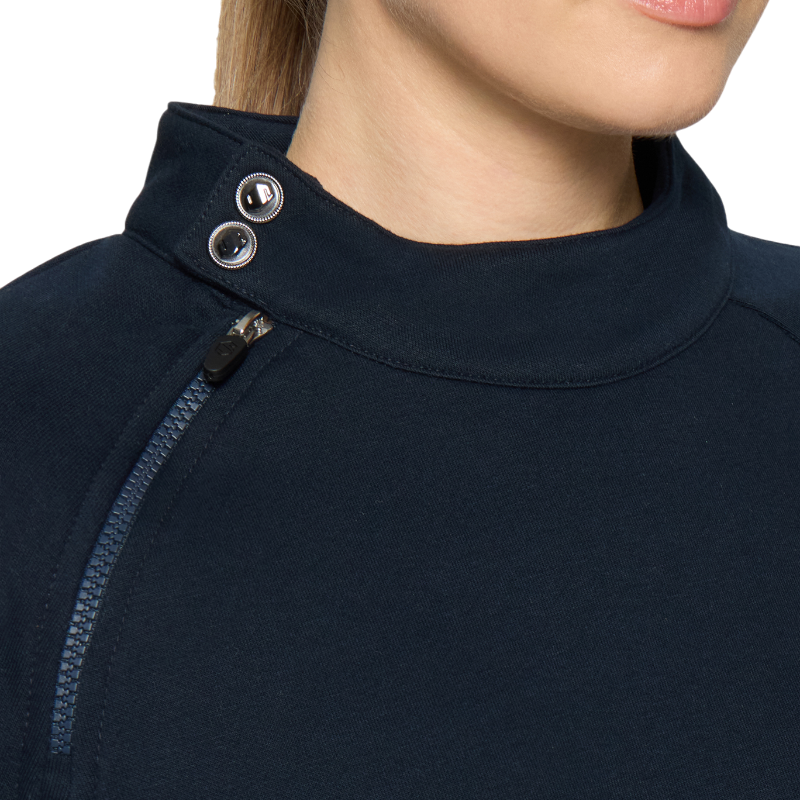 Sweat manches longues femme Ella marine - Samshield