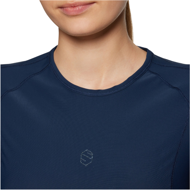 Samshield - T-shirt technique manches longues femme Evy Air cosmic blue